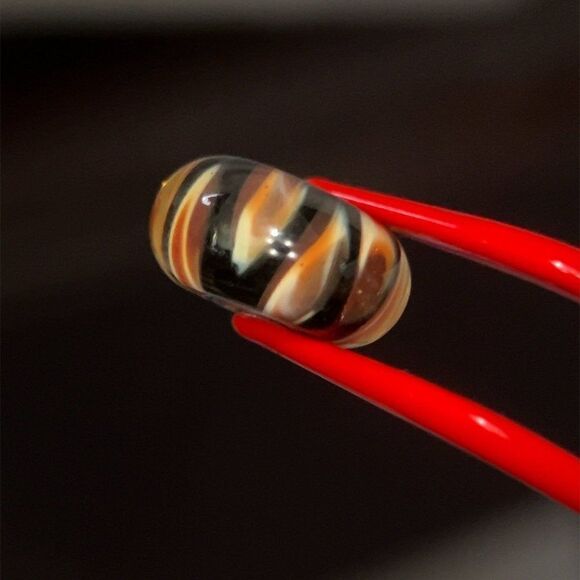 Trollbead Dark Leopard Bead - Picture 2 of 4